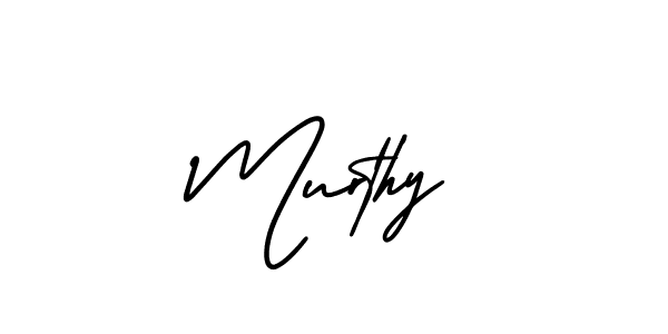 You should practise on your own different ways (AmerikaSignatureDemo-Regular) to write your name (Murthy) in signature. don't let someone else do it for you. Murthy signature style 3 images and pictures png