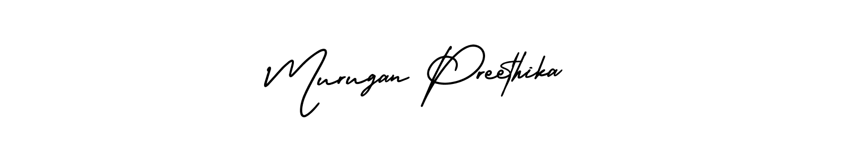 Similarly AmerikaSignatureDemo-Regular is the best handwritten signature design. Signature creator online .You can use it as an online autograph creator for name Murugan Preethika. Murugan Preethika signature style 3 images and pictures png