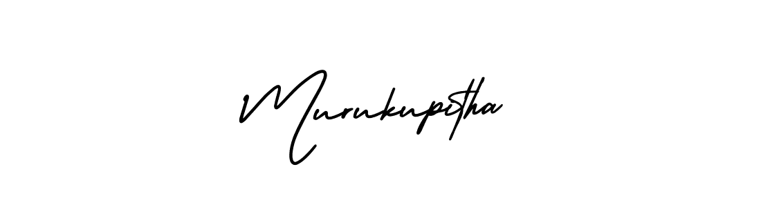 AmerikaSignatureDemo-Regular is a professional signature style that is perfect for those who want to add a touch of class to their signature. It is also a great choice for those who want to make their signature more unique. Get Murukupitha name to fancy signature for free. Murukupitha signature style 3 images and pictures png
