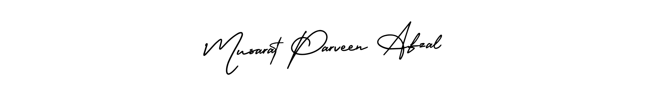 How to make Musarat Parveen Afzal signature? AmerikaSignatureDemo-Regular is a professional autograph style. Create handwritten signature for Musarat Parveen Afzal name. Musarat Parveen Afzal signature style 3 images and pictures png
