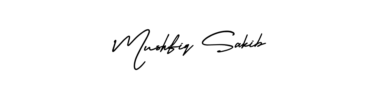 Also You can easily find your signature by using the search form. We will create Mushfiq Sakib name handwritten signature images for you free of cost using AmerikaSignatureDemo-Regular sign style. Mushfiq Sakib signature style 3 images and pictures png