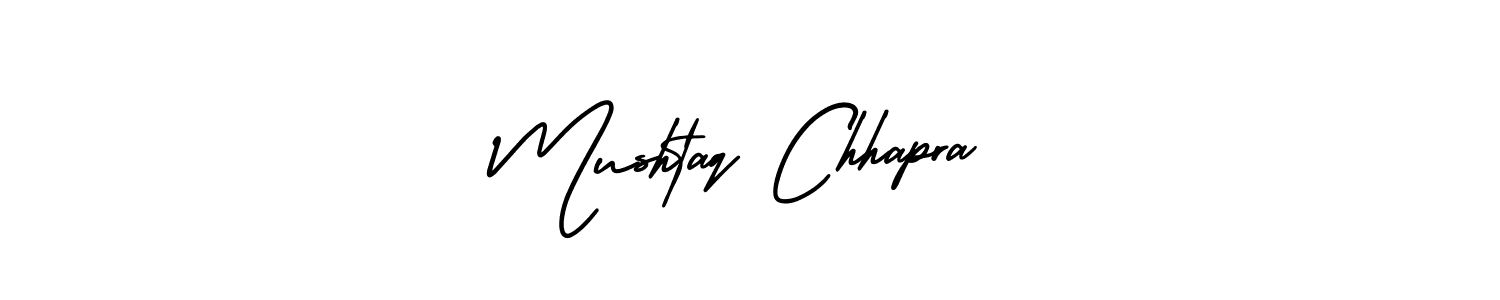 How to make Mushtaq Chhapra signature? AmerikaSignatureDemo-Regular is a professional autograph style. Create handwritten signature for Mushtaq Chhapra name. Mushtaq Chhapra signature style 3 images and pictures png