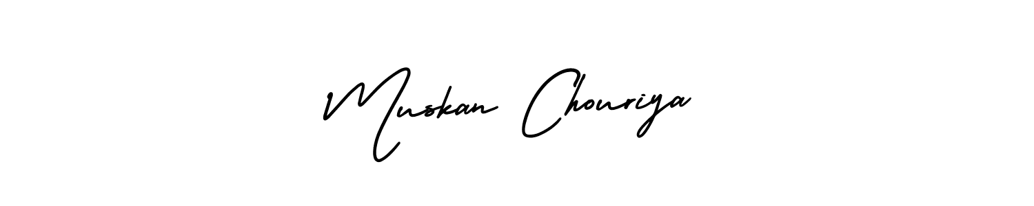 Also we have Muskan Chouriya name is the best signature style. Create professional handwritten signature collection using AmerikaSignatureDemo-Regular autograph style. Muskan Chouriya signature style 3 images and pictures png