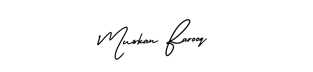 See photos of Muskan Farooq official signature by Spectra . Check more albums & portfolios. Read reviews & check more about AmerikaSignatureDemo-Regular font. Muskan Farooq signature style 3 images and pictures png