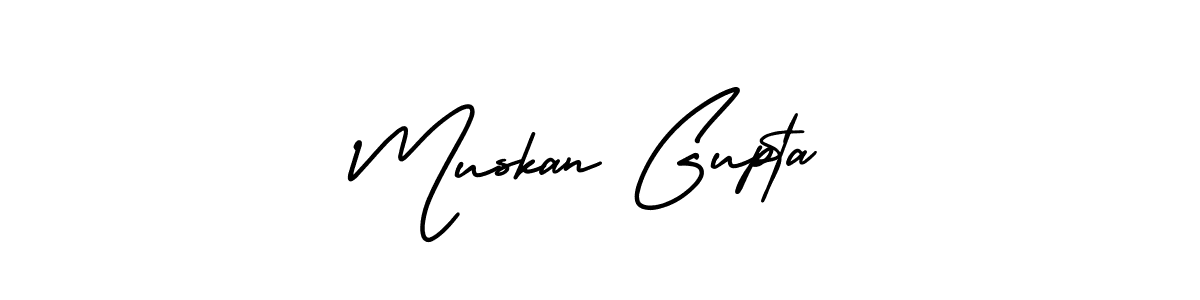 Similarly AmerikaSignatureDemo-Regular is the best handwritten signature design. Signature creator online .You can use it as an online autograph creator for name Muskan Gupta. Muskan Gupta signature style 3 images and pictures png