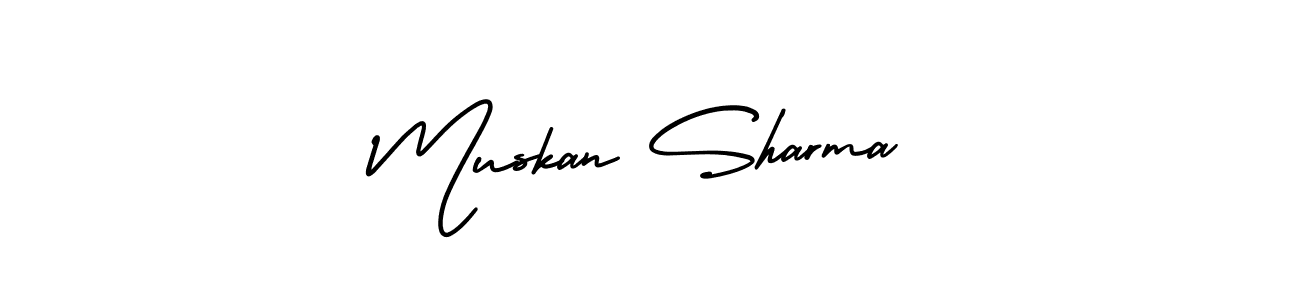 Similarly AmerikaSignatureDemo-Regular is the best handwritten signature design. Signature creator online .You can use it as an online autograph creator for name Muskan Sharma. Muskan Sharma signature style 3 images and pictures png