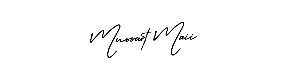 You can use this online signature creator to create a handwritten signature for the name Mussart Maii. This is the best online autograph maker. Mussart Maii signature style 3 images and pictures png