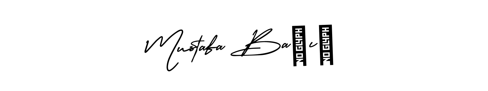 How to Draw Mustafa Bağış signature style? AmerikaSignatureDemo-Regular is a latest design signature styles for name Mustafa Bağış. Mustafa Bağış signature style 3 images and pictures png