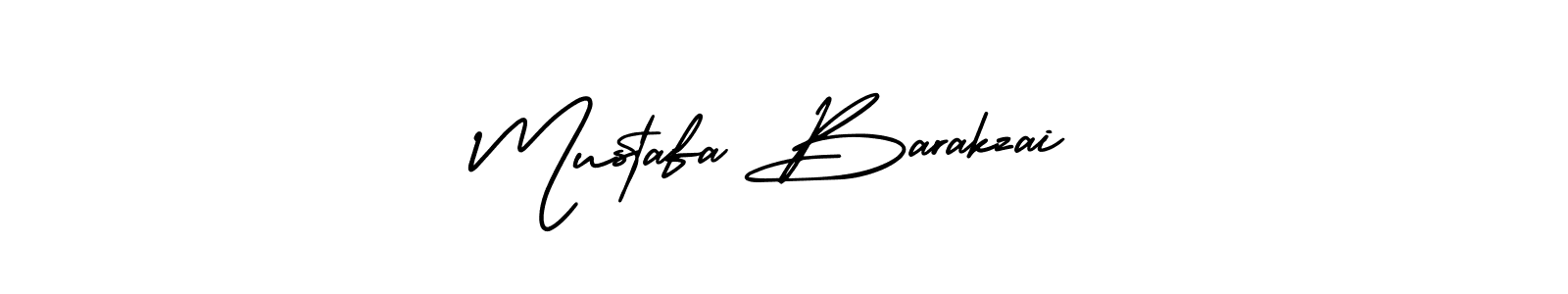 Design your own signature with our free online signature maker. With this signature software, you can create a handwritten (AmerikaSignatureDemo-Regular) signature for name Mustafa Barakzai. Mustafa Barakzai signature style 3 images and pictures png