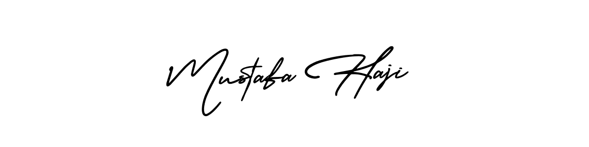 Best and Professional Signature Style for Mustafa Haji. AmerikaSignatureDemo-Regular Best Signature Style Collection. Mustafa Haji signature style 3 images and pictures png