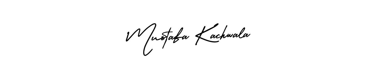 Mustafa Kachwala stylish signature style. Best Handwritten Sign (AmerikaSignatureDemo-Regular) for my name. Handwritten Signature Collection Ideas for my name Mustafa Kachwala. Mustafa Kachwala signature style 3 images and pictures png