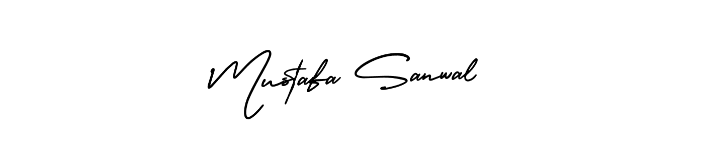 Also You can easily find your signature by using the search form. We will create Mustafa Sanwal name handwritten signature images for you free of cost using AmerikaSignatureDemo-Regular sign style. Mustafa Sanwal signature style 3 images and pictures png