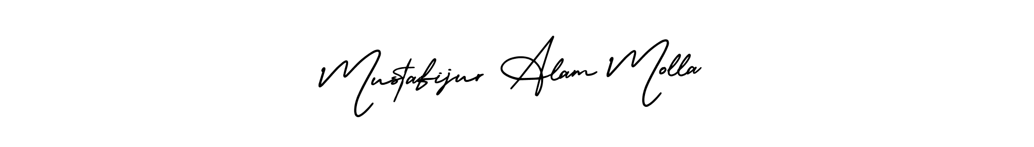 Also You can easily find your signature by using the search form. We will create Mustafijur Alam Molla name handwritten signature images for you free of cost using AmerikaSignatureDemo-Regular sign style. Mustafijur Alam Molla signature style 3 images and pictures png