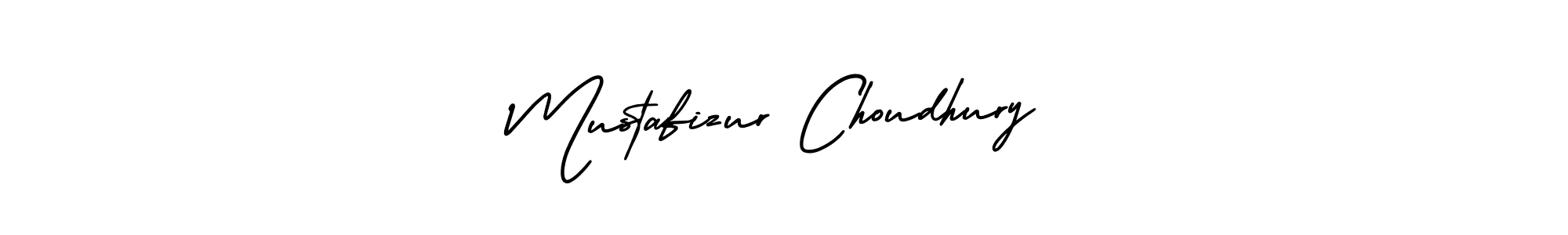 The best way (AmerikaSignatureDemo-Regular) to make a short signature is to pick only two or three words in your name. The name Mustafizur Choudhury include a total of six letters. For converting this name. Mustafizur Choudhury signature style 3 images and pictures png