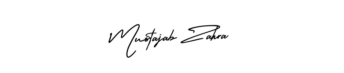 Once you've used our free online signature maker to create your best signature AmerikaSignatureDemo-Regular style, it's time to enjoy all of the benefits that Mustajab Zahra name signing documents. Mustajab Zahra signature style 3 images and pictures png