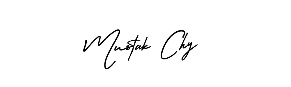 Design your own signature with our free online signature maker. With this signature software, you can create a handwritten (AmerikaSignatureDemo-Regular) signature for name Mustak Chy. Mustak Chy signature style 3 images and pictures png