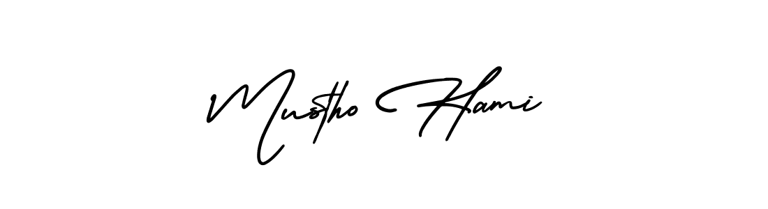 AmerikaSignatureDemo-Regular is a professional signature style that is perfect for those who want to add a touch of class to their signature. It is also a great choice for those who want to make their signature more unique. Get Mustho Hami name to fancy signature for free. Mustho Hami signature style 3 images and pictures png