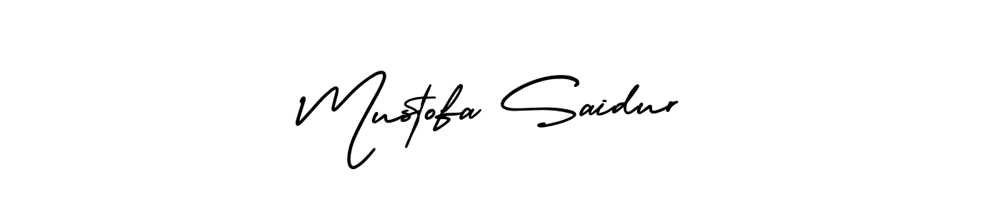AmerikaSignatureDemo-Regular is a professional signature style that is perfect for those who want to add a touch of class to their signature. It is also a great choice for those who want to make their signature more unique. Get Mustofa Saidur name to fancy signature for free. Mustofa Saidur signature style 3 images and pictures png