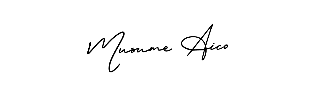 Make a short Musume Aico signature style. Manage your documents anywhere anytime using AmerikaSignatureDemo-Regular. Create and add eSignatures, submit forms, share and send files easily. Musume Aico signature style 3 images and pictures png