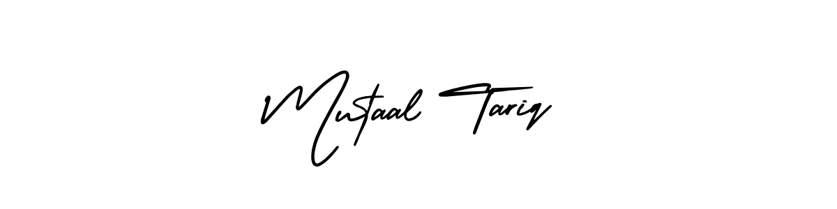 AmerikaSignatureDemo-Regular is a professional signature style that is perfect for those who want to add a touch of class to their signature. It is also a great choice for those who want to make their signature more unique. Get Mutaal Tariq name to fancy signature for free. Mutaal Tariq signature style 3 images and pictures png