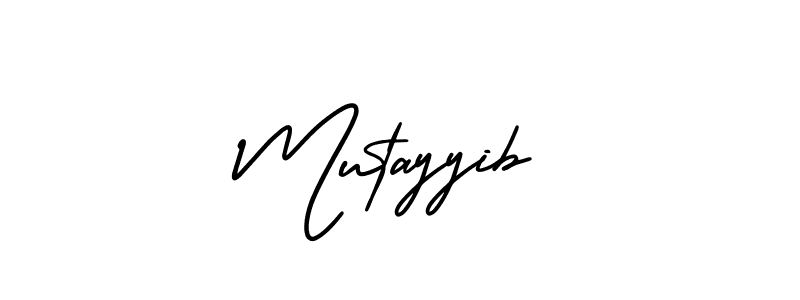 This is the best signature style for the Mutayyib name. Also you like these signature font (AmerikaSignatureDemo-Regular). Mix name signature. Mutayyib signature style 3 images and pictures png