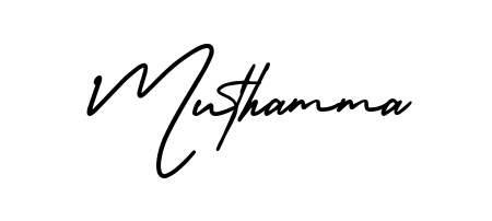 It looks like you need a new signature style for name Muthamma. Design unique handwritten (AmerikaSignatureDemo-Regular) signature with our free signature maker in just a few clicks. Muthamma signature style 3 images and pictures png