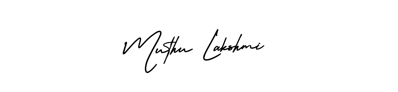 Use a signature maker to create a handwritten signature online. With this signature software, you can design (AmerikaSignatureDemo-Regular) your own signature for name Muthu Lakshmi. Muthu Lakshmi signature style 3 images and pictures png