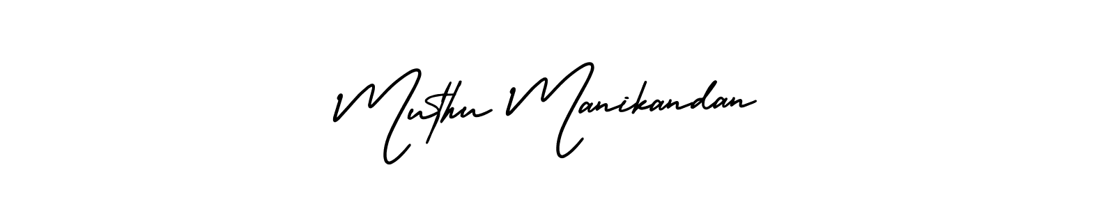 Use a signature maker to create a handwritten signature online. With this signature software, you can design (AmerikaSignatureDemo-Regular) your own signature for name Muthu Manikandan. Muthu Manikandan signature style 3 images and pictures png