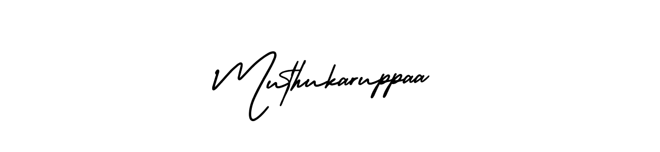 Also we have Muthukaruppaa name is the best signature style. Create professional handwritten signature collection using AmerikaSignatureDemo-Regular autograph style. Muthukaruppaa signature style 3 images and pictures png