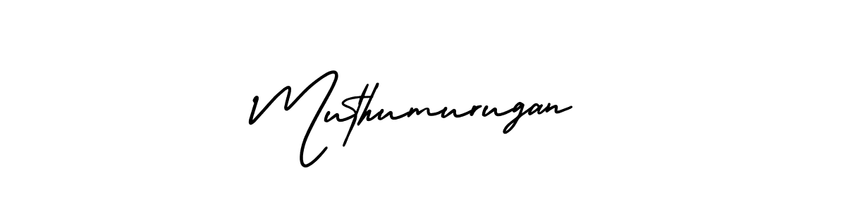 Muthumurugan stylish signature style. Best Handwritten Sign (AmerikaSignatureDemo-Regular) for my name. Handwritten Signature Collection Ideas for my name Muthumurugan. Muthumurugan signature style 3 images and pictures png