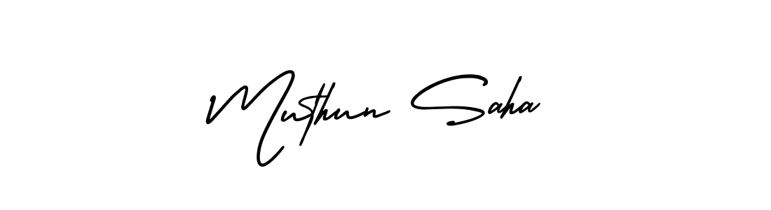 Here are the top 10 professional signature styles for the name Muthun Saha. These are the best autograph styles you can use for your name. Muthun Saha signature style 3 images and pictures png