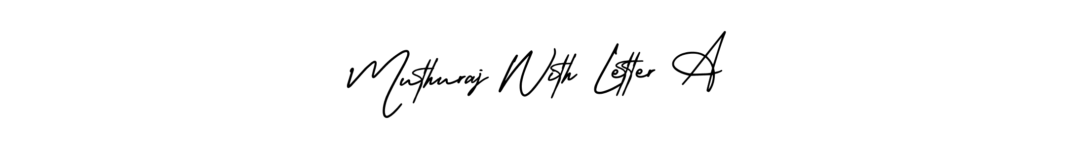 Check out images of Autograph of Muthuraj With Letter A name. Actor Muthuraj With Letter A Signature Style. AmerikaSignatureDemo-Regular is a professional sign style online. Muthuraj With Letter A signature style 3 images and pictures png