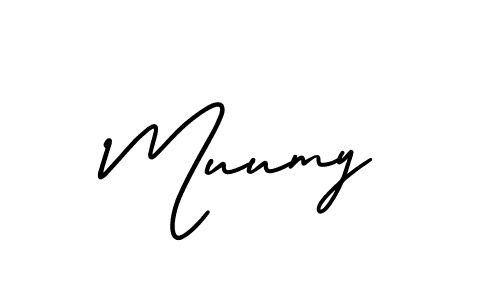 Make a beautiful signature design for name Muumy. Use this online signature maker to create a handwritten signature for free. Muumy signature style 3 images and pictures png