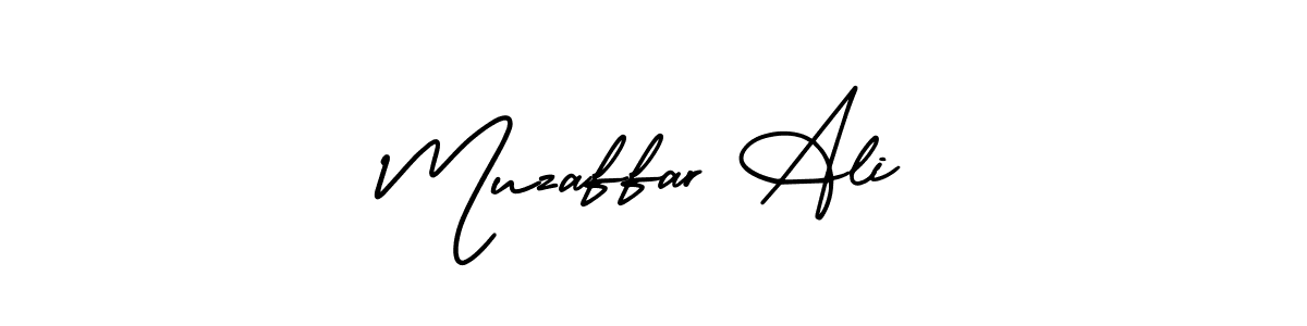 Muzaffar Ali stylish signature style. Best Handwritten Sign (AmerikaSignatureDemo-Regular) for my name. Handwritten Signature Collection Ideas for my name Muzaffar Ali. Muzaffar Ali signature style 3 images and pictures png