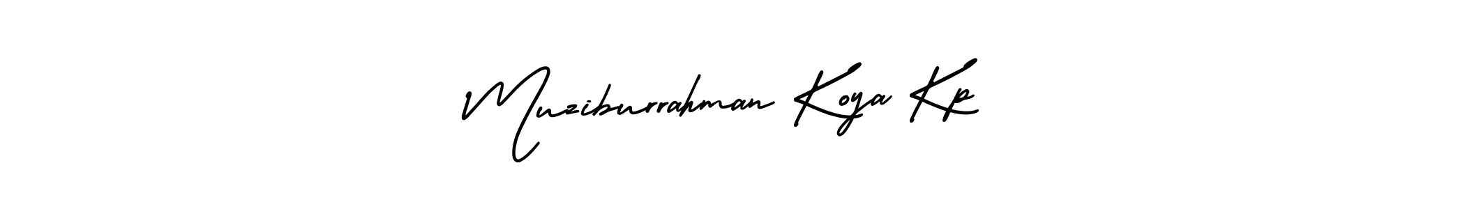 AmerikaSignatureDemo-Regular is a professional signature style that is perfect for those who want to add a touch of class to their signature. It is also a great choice for those who want to make their signature more unique. Get Muziburrahman Koya Kp name to fancy signature for free. Muziburrahman Koya Kp signature style 3 images and pictures png