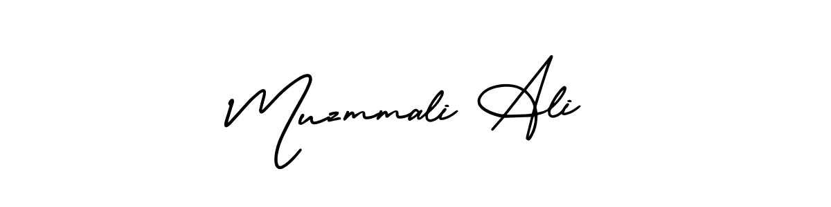 Use a signature maker to create a handwritten signature online. With this signature software, you can design (AmerikaSignatureDemo-Regular) your own signature for name Muzmmali Ali. Muzmmali Ali signature style 3 images and pictures png