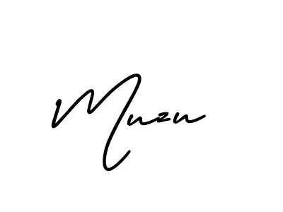 Also we have Muzu name is the best signature style. Create professional handwritten signature collection using AmerikaSignatureDemo-Regular autograph style. Muzu signature style 3 images and pictures png