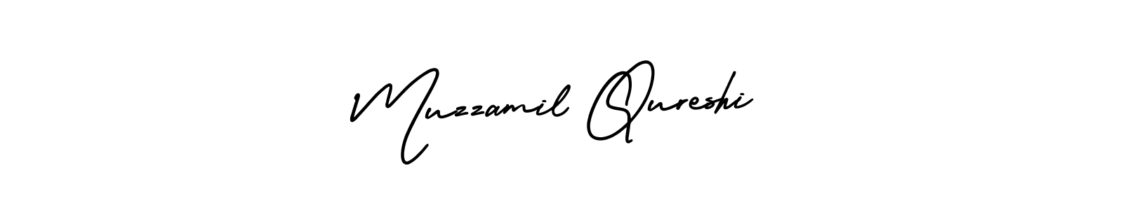 How to make Muzzamil Qureshi signature? AmerikaSignatureDemo-Regular is a professional autograph style. Create handwritten signature for Muzzamil Qureshi name. Muzzamil Qureshi signature style 3 images and pictures png