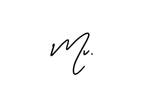 How to Draw Mv… signature style? AmerikaSignatureDemo-Regular is a latest design signature styles for name Mv…. Mv… signature style 3 images and pictures png
