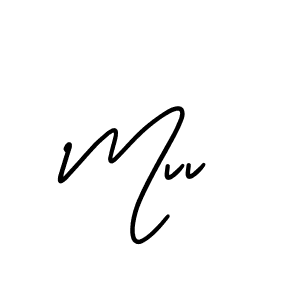 Mvv stylish signature style. Best Handwritten Sign (AmerikaSignatureDemo-Regular) for my name. Handwritten Signature Collection Ideas for my name Mvv. Mvv signature style 3 images and pictures png