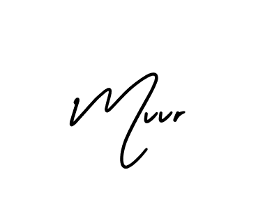 You should practise on your own different ways (AmerikaSignatureDemo-Regular) to write your name (Mvvr) in signature. don't let someone else do it for you. Mvvr signature style 3 images and pictures png