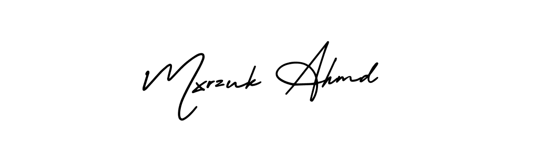 Make a beautiful signature design for name Mxrzuk Ahmd. With this signature (AmerikaSignatureDemo-Regular) style, you can create a handwritten signature for free. Mxrzuk Ahmd signature style 3 images and pictures png
