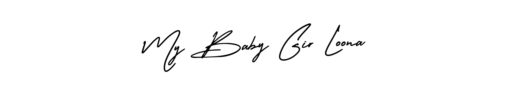 Here are the top 10 professional signature styles for the name My Baby Gir Loona. These are the best autograph styles you can use for your name. My Baby Gir Loona signature style 3 images and pictures png