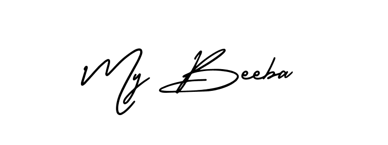 You can use this online signature creator to create a handwritten signature for the name My Beeba. This is the best online autograph maker. My Beeba signature style 3 images and pictures png