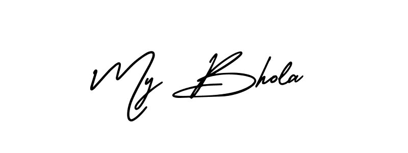 Once you've used our free online signature maker to create your best signature AmerikaSignatureDemo-Regular style, it's time to enjoy all of the benefits that My Bhola name signing documents. My Bhola signature style 3 images and pictures png