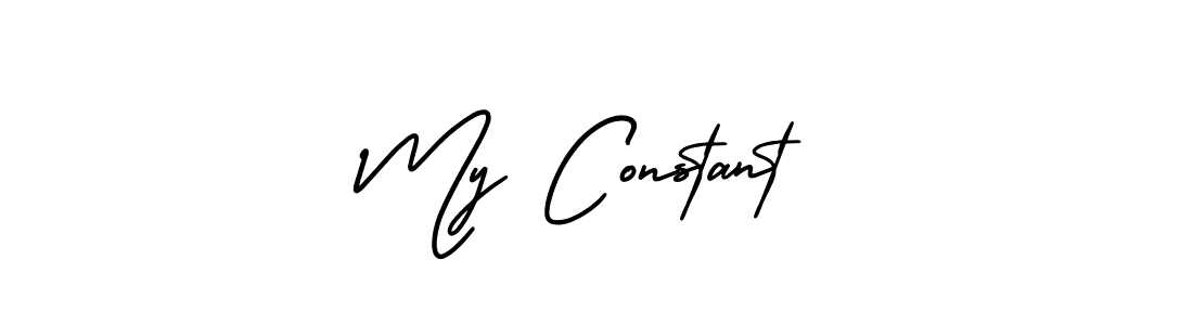 How to make My Constant signature? AmerikaSignatureDemo-Regular is a professional autograph style. Create handwritten signature for My Constant name. My Constant signature style 3 images and pictures png