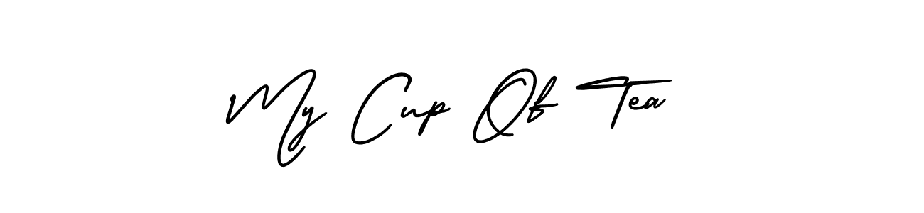 Also we have My Cup Of Tea name is the best signature style. Create professional handwritten signature collection using AmerikaSignatureDemo-Regular autograph style. My Cup Of Tea signature style 3 images and pictures png