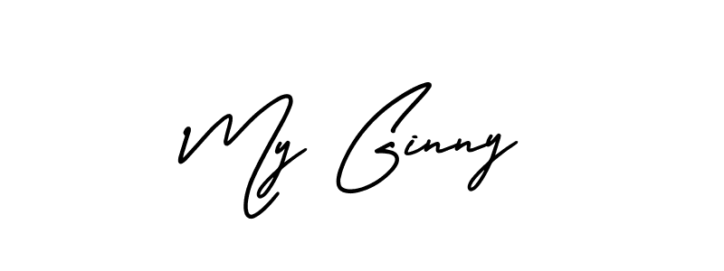 How to Draw My Ginny signature style? AmerikaSignatureDemo-Regular is a latest design signature styles for name My Ginny. My Ginny signature style 3 images and pictures png