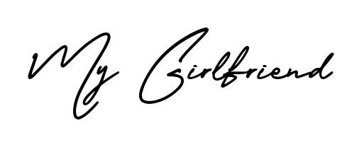 Get an exclusive digital autograph for My Girlfriend. The AmerikaSignatureDemo-Regular typeface captures the charm of real penmanship on paper. My Girlfriend signature style 3 images and pictures png