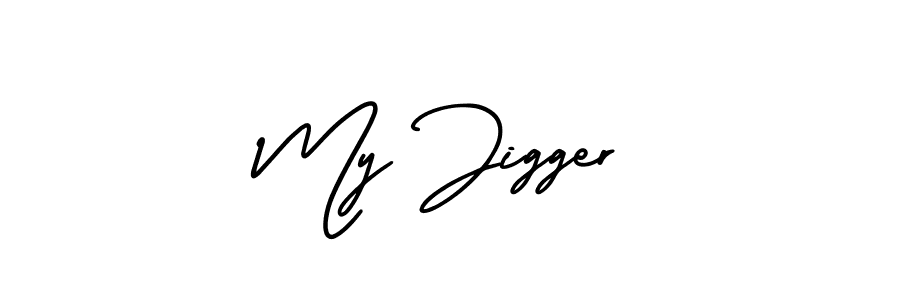 How to make My Jigger signature? AmerikaSignatureDemo-Regular is a professional autograph style. Create handwritten signature for My Jigger name. My Jigger signature style 3 images and pictures png